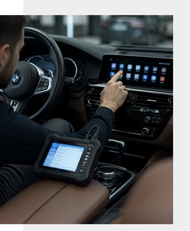 Установка приложений и мультимедиа сервисов BMW в Конаково