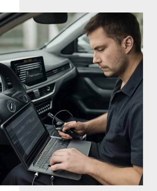 Настройка телематики автомобиля под ключ для авто в Конаково