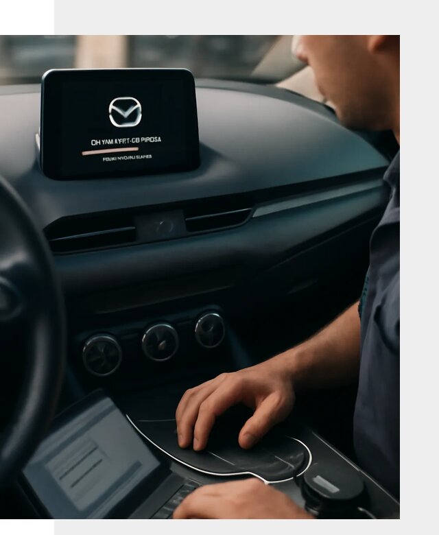 Установка приложений Mazda на мультимедийную систему в Конаково