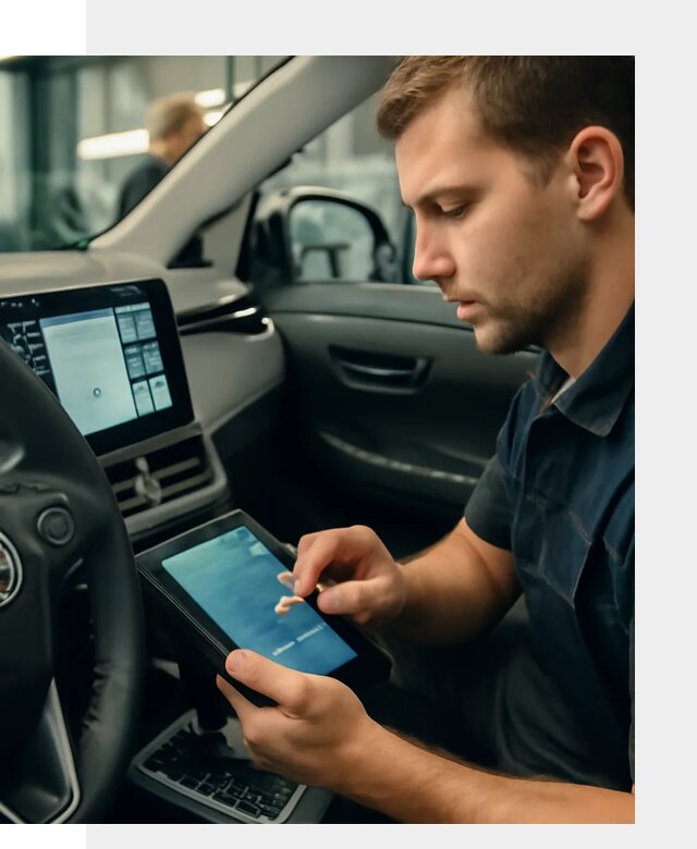 Установка приложений Toyota на мультимедиа в Конаково